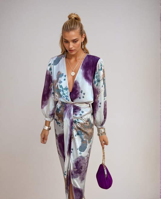 ALTUVA | ELEGANT MAXI DRESS
