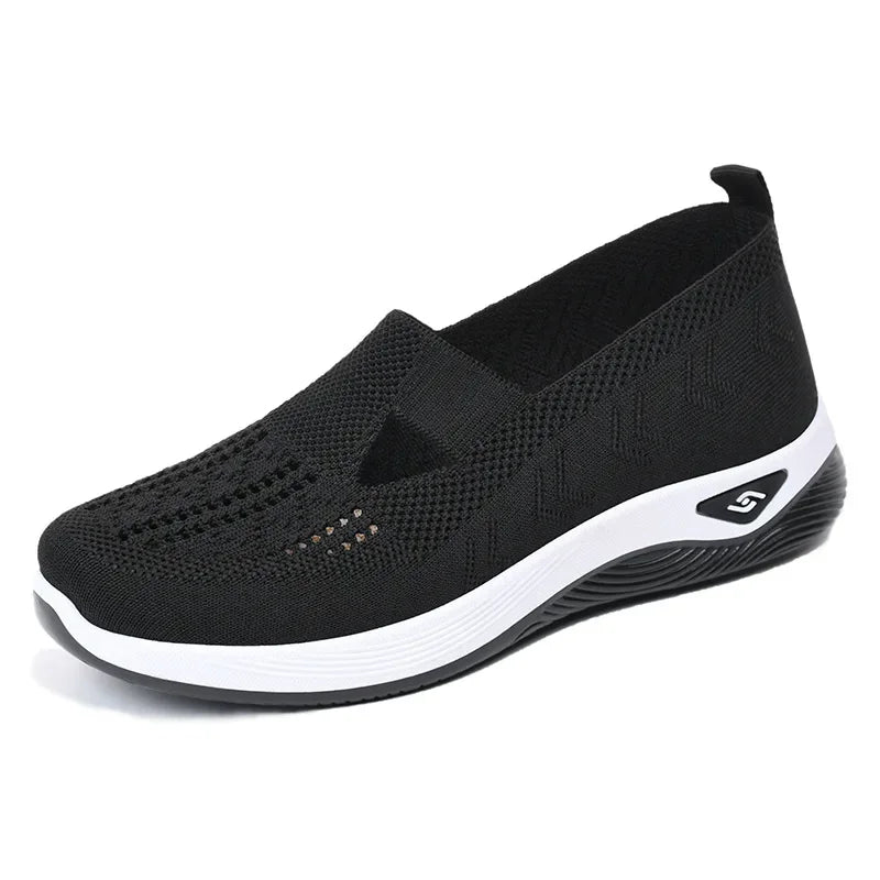 Altuva London Summer Comfort Flats – Breathable Hollow-Out Soft Sole Shoes