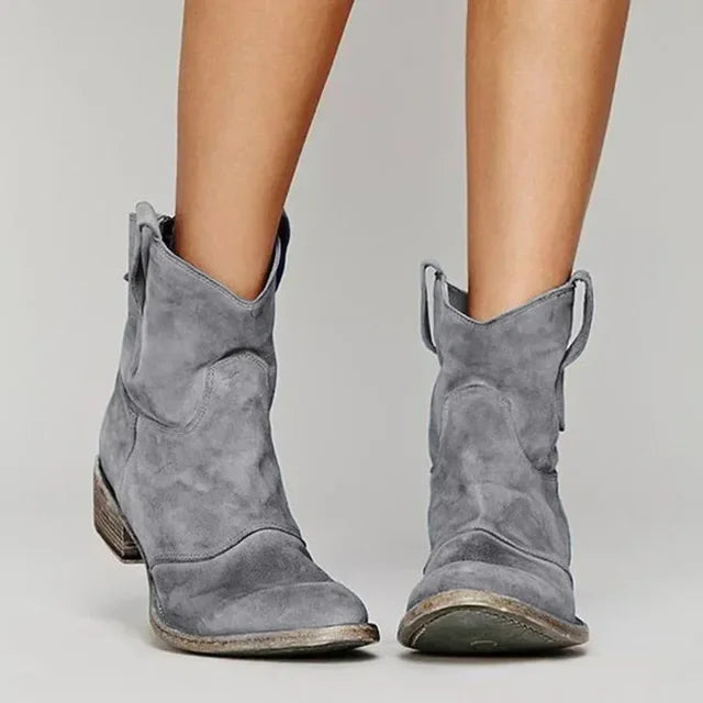 Altuva | Vintage Cowboy Ankle Boots